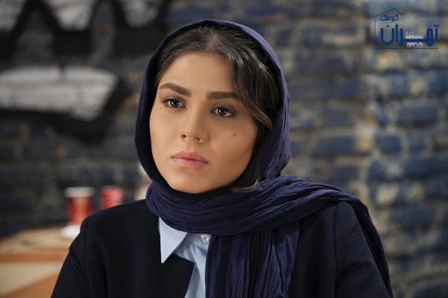 آزاده زارعی در سریال جزر و مد آزاده زارعی در سریال جزر و مد