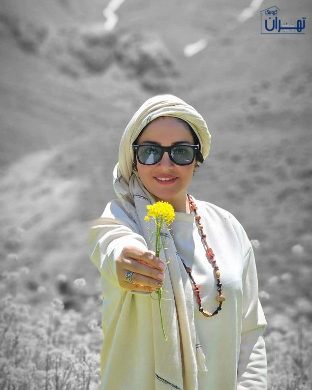 رزیتا غفاری در سریال فصل زرد رزیتا غفاری در سریال فصل زرد