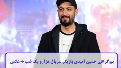 بیوگرافی حسین امیدی