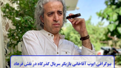 بیوگرافی ایوب آقاخانی بازیگر سریال گذرگاه در نقش فرهاد بیوگرافی ایوب آقاخانی