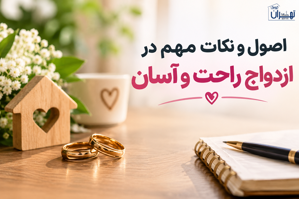 اصول و نکات مهم در ازدواج راحت اصول و نکات مهم در ازدواج راحت