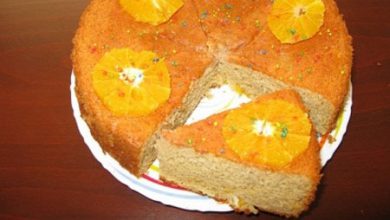 طرز تهیه و مواد لازم کیک بهارنارنج پرتقالی خوشمزه و خوش بو طرز تهیه کیک بهارنارنج پرتقالی