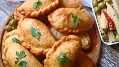 طرز تهیه و مواد لازم برای تهیه پیراشکی سویا بسیار خوشمزه پیراشکی سویا خوشمزه