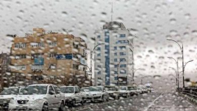 هشدار فعالیت سامانه بارشی در 9 استان هواشناسی