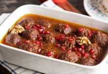 آموزش درست کردن کوفته انار دون