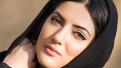 تیپ متفاوت و خاص هلیا امامی بازیگر ایرانی در جشنواره فیلم هند تیپ هلیا امامی