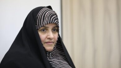 سخنان همسر رئیسی درباره وقایع اخیر مانند بی حجابی ها سخنرانی همسر رئیسی