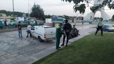 پیدا شدن جسد تکه تکه شده یک دختر در حوالی میدان آزادی جسد تکه تکه دختر