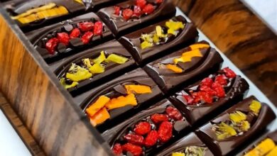 طرز تهیه شکلات مجلسی برای مهمونی خاص طرز تهیه شکلات آجیلی