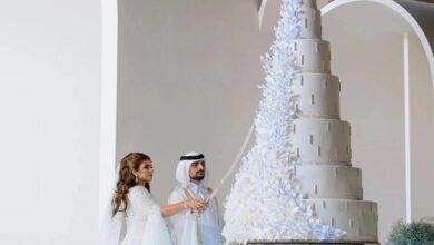 تصاویر زیبا از عروسی دختر حاکم دبی منتشر شده است عروسی دختر حاکم دبی