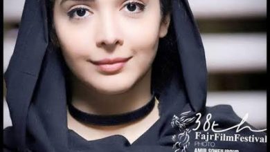 ست جالب رنگ مو المیرا دهقانی با لباسش استایل جالب المیرا دهقانی