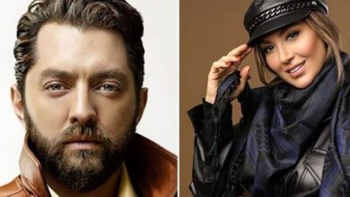 عکس جذاب همسر بهرام رادان با بک گراند کریسمس پربازدید شد عکس جذاب مینا مختاری