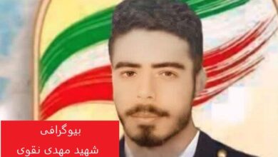 بیوگرافی شهید مهدی نقوی نیروی جوان پدافند هوایی ارتش + عکس بیوگرافی شهید مهدی نقوی