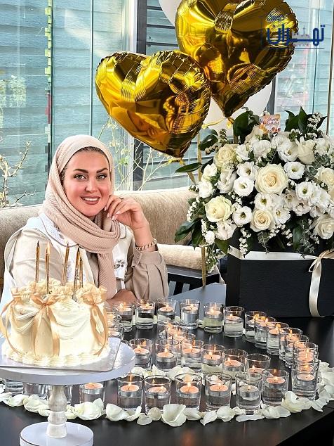 عکس جشن تولد لاکچری همسر پدرام کریمی عکس جشن تولد لاکچری همسر پدرام کریمی