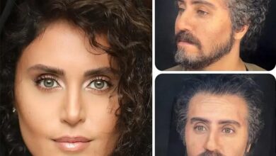 شباهت چهره مردانه الناز شاکردوست به جرد لتو