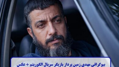 بیوگرافی مهدی زمین پرداز بازیگر سریال الگوریتم + عکس بیوگرافی مهدی زمین پرداز