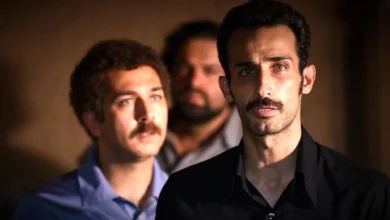 عزادار شدن مهران ضیغمی بازیگر نقش پرویز در سریال سوجان مهران ضیغمی در سریال سوجان